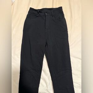 Black High-Waisted skinny jeans